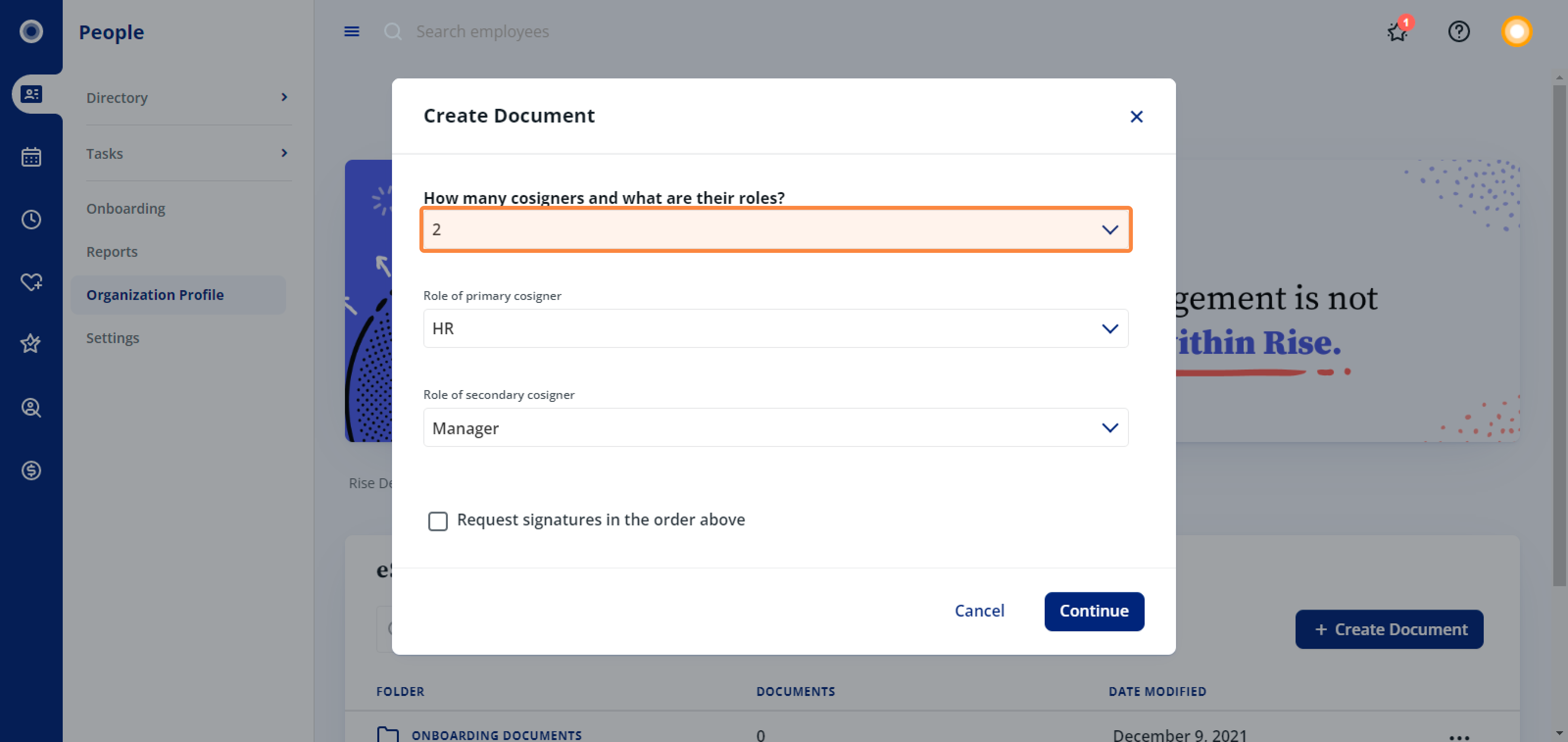 Create And Edit A Document Template In ESignatures